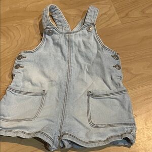 Wonder Nation Light Blue Kids Overalls